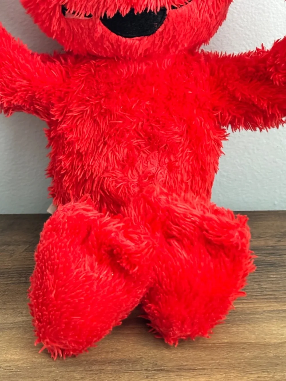 Sesame Street My Peek A Boo Elmo Plush Stuffed Toy Doll Talking Interactive WORK